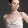 SOITIS Urn Necklace for Ashes Dad Stainless Steel Cremation Necklace
