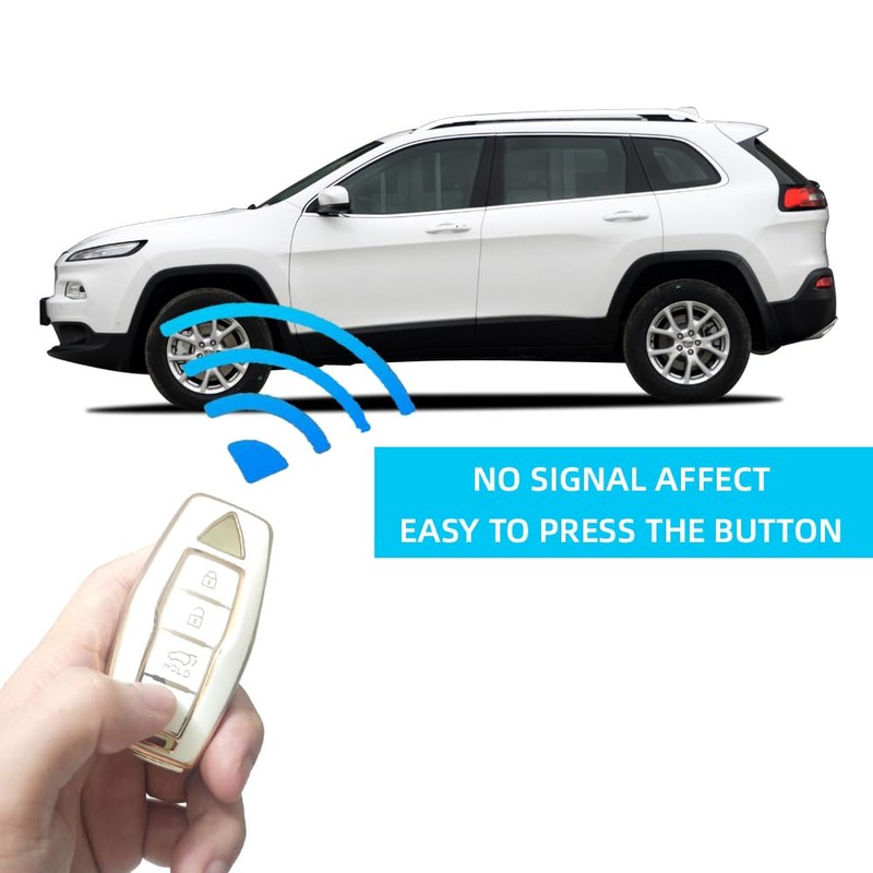 ATFIGII Car Key Fob Cover Compatible with Mitsubishi Outlander 2025