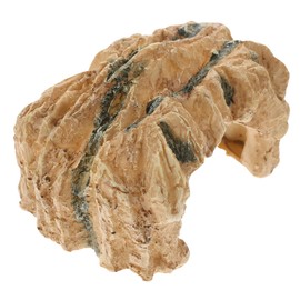 HANABASS Realistic Turtle Basking Platform Miniature Landscape for Hermit Crabs and Pet Reptiles