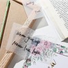 XINGHECHENGWEI Transparent Sticky Notes, Writable Tabs, Sticky Notes, Films, Waterproof,