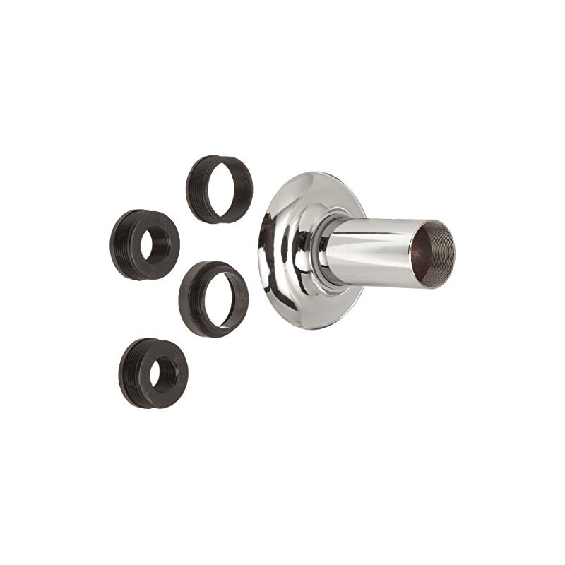 Danco 10307 Universal Tube and Flange Assembly, Chrome, Pack of
