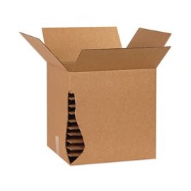 Corrugated Cardboard Layer Pads, 10 7/8" x 13 7/8", Kraft Brown, for Product Protection, Layering and to Disperse Weight, 100 Pads