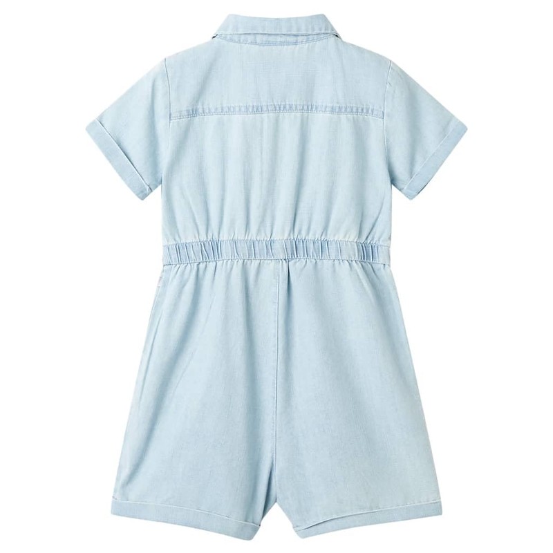 vidaXL Children's Playsuit One-Piece with Short Sleeves Jumpsuit Romper Onesie