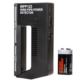 Wire Pipe Detector Wpp123 Stud Finder Wall Scanner Wire And Pipe Detector For Walls Detect Electrical Wires Cable High Sensitivity Wire Detector Handheld Stud Detector For Ceilings Floors Black