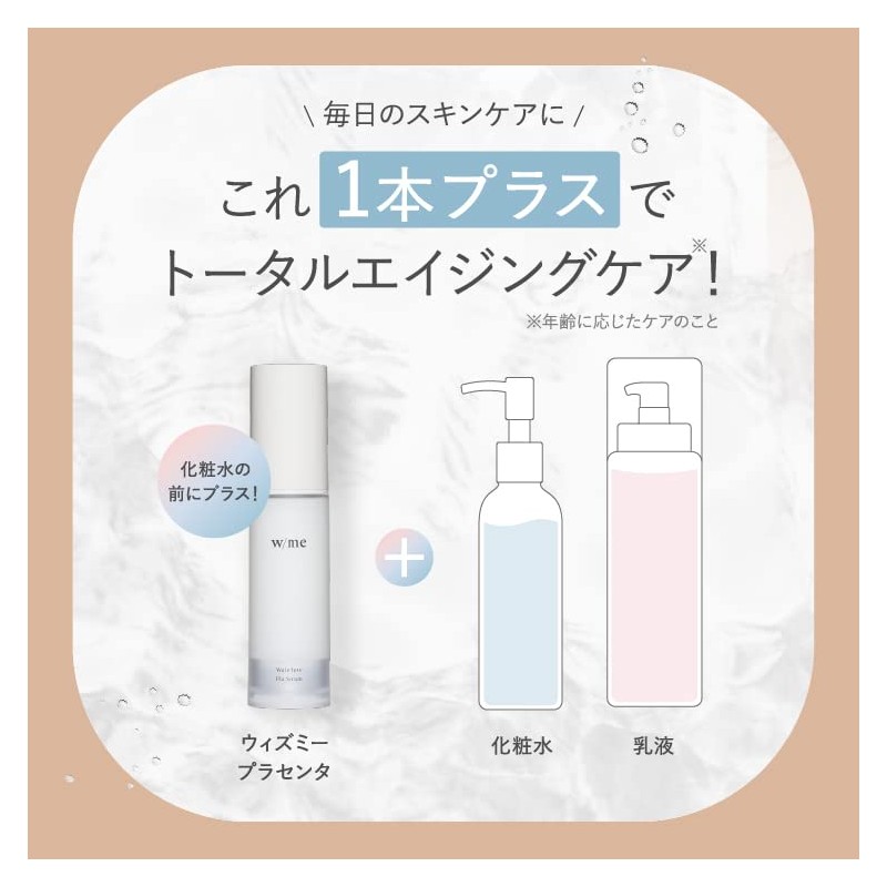 Raw Placenta w/me Wizme Placenta Beauty Serum, Additive-Free Prescription, Introduction