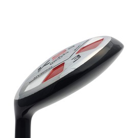 LEFT HANDED Majek Golf +2 inch Over XL Big & Tall Men's #3 Hybrid Regular Flex New Utility R Flex Club (Tall 6'3"+ / +2" Over) with Jumbo Black Pro Velvet Grip