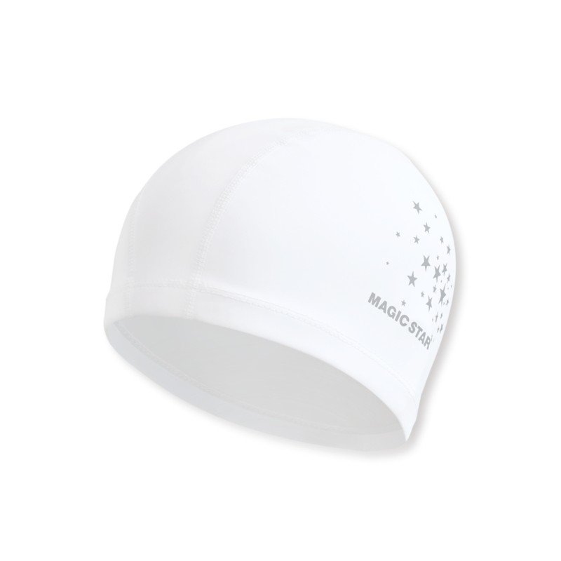 (Magic Star) Cluster Urethane Coated Fabric Swim Cap (Regular Swim