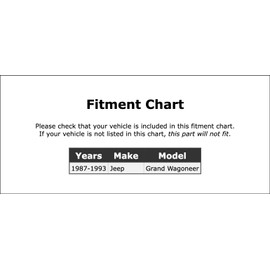 Ambient Air Temperature Sensor Compatible With Jeep Grand Wagoneer 1987 1988 1989 1990 1991 1992 1993 PC-887383