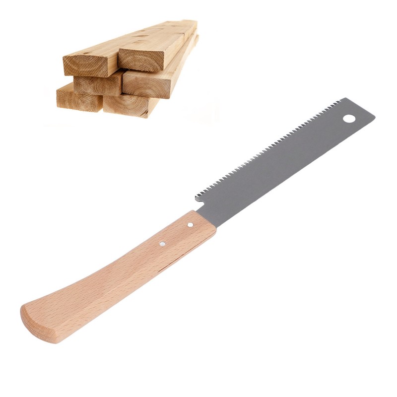 Small Hand Saw SK5 Blade Beech Wood Handle Fine Tooth