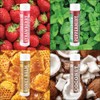 Beeswax Lip Balm 4 Pack | Honey, Peppermint, Coconut &