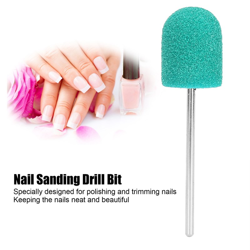 Nail Art Sanding Cap Nail Drill Bits Polishing Grinding Sanding