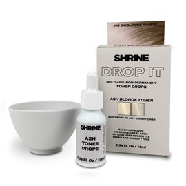 SHRINE Drop It ASH BLONDE Toner Drops | Damage-Free Colouring | 10ml