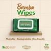 Weemium Bamboo Wipes – Pack of 4 (240 XL Flushable