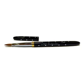 Mc Nails Pincel Kolinsky Black Rock #4 Uñas ,  Acrílico Mc Nails
