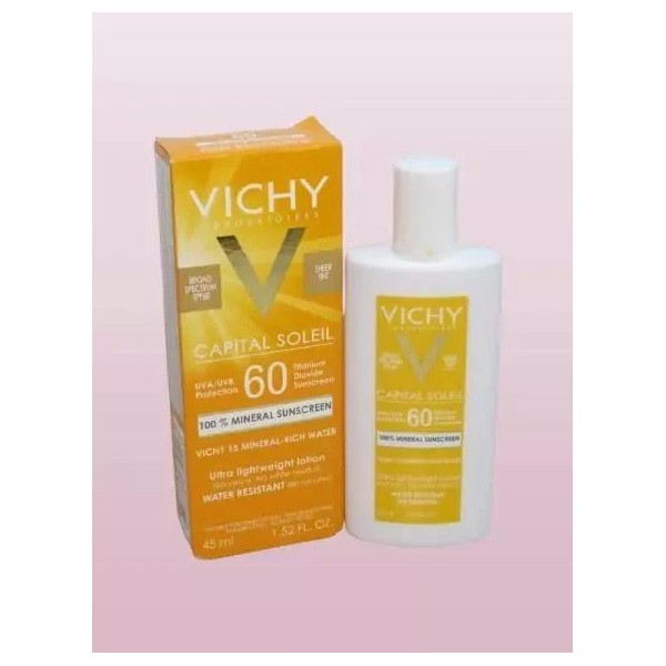 VICHY CAPITAL SOLEIL SPF 60 SUNSCREEN SHEER TINT ULTRA LOTION