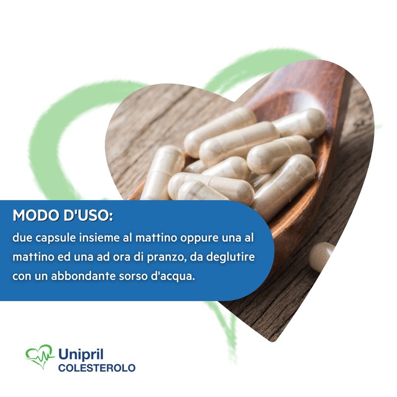 Global Pharmacies Partner Unipril Colesterolo 30 Capsule Gastroresistenti