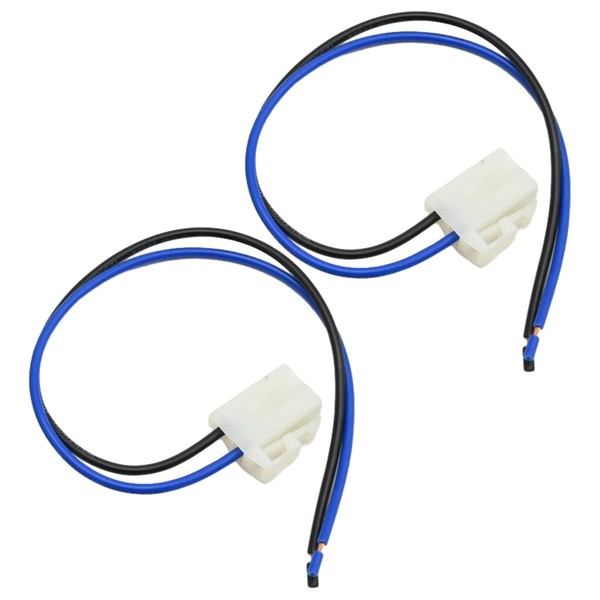 Vkinman 2 Pcs Universal Electric Cooling Fan Pigtail Plug, Automotive