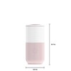 LIFEFACTORY 12oz Ceramic Tumbler, Desert Rose