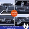 Soporte Para Teléfono Para Auto De 360 Grados Con Ganchos