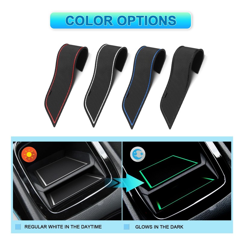 CDEFG Compatible with VW Polo AW MK6 2018-2023 2024 Rubber