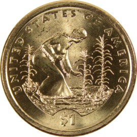 2009-D Native American Sacagawea Dollar Uncirculated From Original Roll