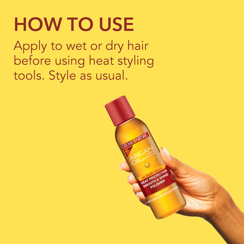 Creme of Nature Argan Oil Heat Defense Smooth & Shine
