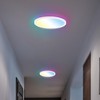 B.K.Licht - LED Ceiling Light Flat with Remote Control, RGBIC