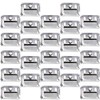 VILLCASE 100pcs Wall Panel Buckle, Wall Buckle Interlocking Hanging Bracket