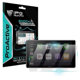 IPG ProActive for PIONEER DMH-WC6600NEX, DMH-WT7600NEX 9" 9H Hardness Screen Protector Smooth Glass Touch Ultra Responsive High Clarity Anti Scratch Smudge & Shock Proof Nano Technology Guard for