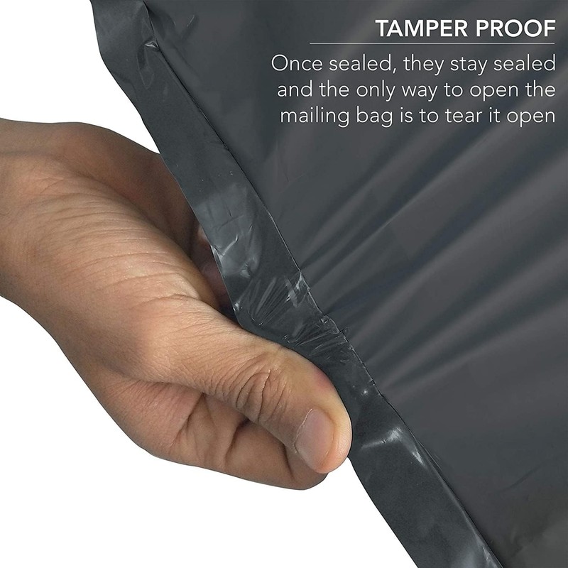 ezkart Mixed Size Self-Seal Mailer Bags Strong Polythene Posting Grey