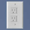 5 Pack - SnapPower SafePlate - [For Decor Outlets] Self-Closing