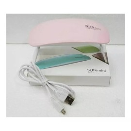 KFMX Sun Mini Lampara Uñas + 1 Esmalte Semipermanente Gel