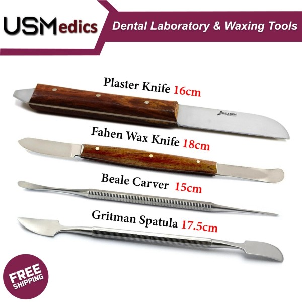 Beaden® Instruments Laboratory Waxing Modeling Carving Tools Plaster Knife Wax