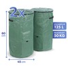 Maximex Composter Set of 2 Organic Waste Collection Point for