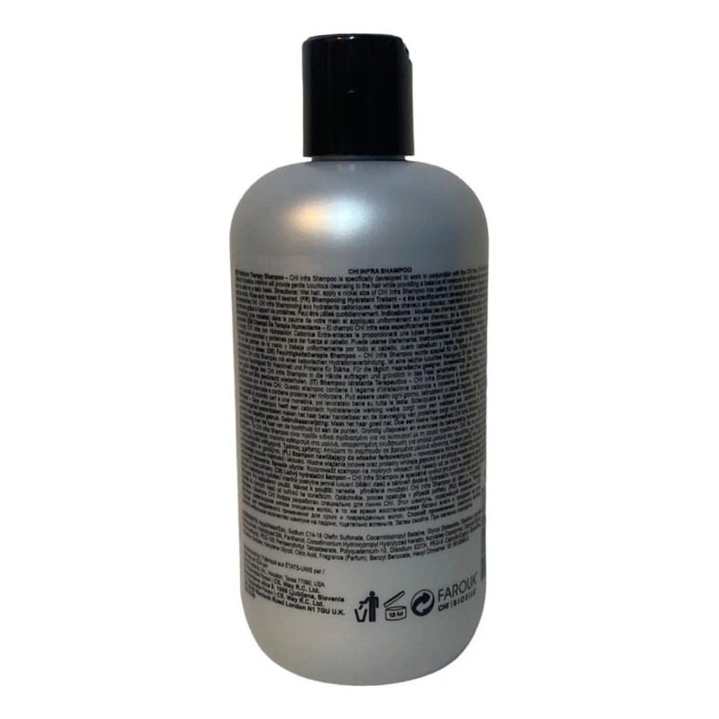 Chi Infra Shampoo Terapia Humectante Para El Cabello 355 Ml