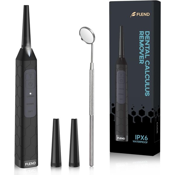 Electronic Tonsil Stone Remover Vacuum, 5X Magnifying Mirror, 3 Modes,