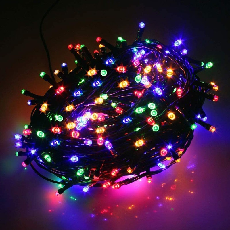 SHATCHI 300 LEDs Fairy String Lights Multicolour Indoor/Outdoor Christmas Tree/Home/Party/Wedding/Garden
