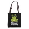 Toadally Awesome Amphibian Frog Funny Toad Tote Bag