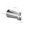 Design House 522565 Tub Diverter Spout