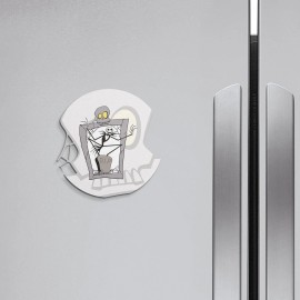 Unbranded The Nightmare Before Christmas Cartoon | 4'' X 4'' Round Decorative Magnet