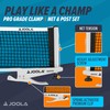 JOOLA Snapper Professional Table Tennis Net and Post Set -