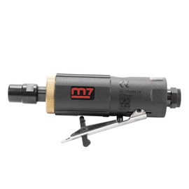 M7 QA-111B Pneumatic Die Grinder, Compact 6-inch Air Tool, Power Die Grinder with 1/8 and 1/4-inch Collet Die Grinder Accessories for Precision Work, Air Compressor Grinder Tool for Machining Material