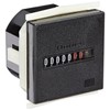 Eaton 7-T-65-4848PM-406 Electromechanical Hour Meter, Square Shape, 48x48mm Diameter, 7
