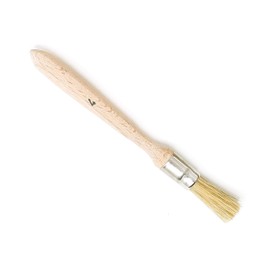 Natural Bristle Glue and Paint Brush by Cord (Size 4)