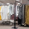 Ripeng 2 Way Clothing Rack with Straight and Slant Arms