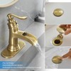 BWE Bathroom Vessel Sink Drain Stopper with Overflow One Piece