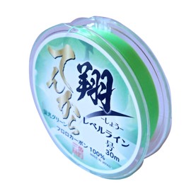 Fishfishing Sanpaku Tenkara Level Line Sho Fluorescent Green No. 4