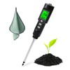 Slyfox 2 in 1 EC/Temperature Soil Measuring Instrument, 0.00 -