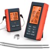 Wireless Meat Thermometer with 2 Propes for Grilling Kitchen Food