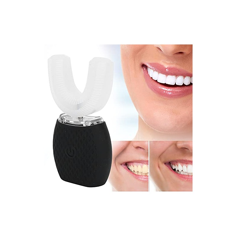 Cepillo de Dientes Eléctrico Recargable en Forma de U, Cepillo